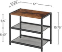 3-Tier Wooden Shoe Rack with Metal Mesh Shelves - for Entryway, Closet, Hallway & Bedroom Holds 6 Pairs, Ideal for Storage or Display