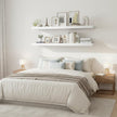 Vivelove 24/36/48/55 Inch Floating Shelves for Wall, 12 Deep Shelves for Room Wall Mounted, 2