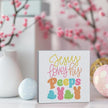 Religious Easter Decorations Easter Table Decor Peeps Decorations Jesus ter Decorations Easter Table Decor Wooden Box Sign for Home Office Bedroom Living Room Desk Shelves