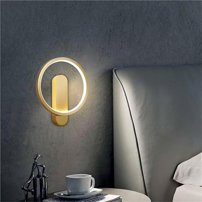 Wall Sconce Modern Minimalist Indoor Lamp Decorative Light Fixture for Bedroom Bedside Living Room Hallway Bathroom Stairs Porch Balcony