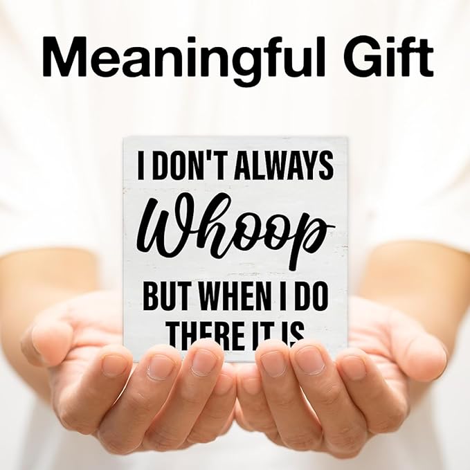Funny Office Desk Decor Humor Office Quote Wooden Sign for Home Office Cubicle Desk Table Shelf Decor 5×5 Inches, Gifts for Boss Lady Social Worker Manager Coworker