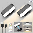 Wall Sconces Battery Operated with Timer, Rechargeable Wall Lights with Touch & Remote Control, Dimmable Stick On Wall Lights, Battery Powered Wall Lamp for Bedroom, Hallway