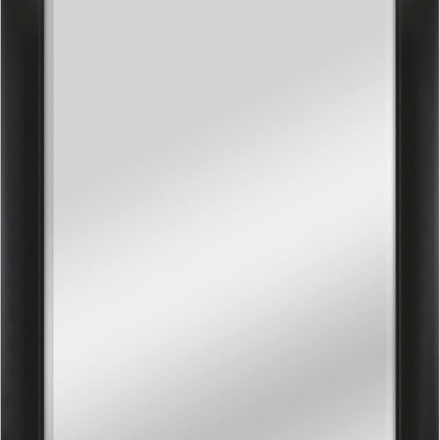 MCS 29.5x41.5 Large Wall Mirror, Classic Black Mirror, Vertical & Horizontal Wall Hanging Mirror for Bathroom, Bedroom & Livingroom
