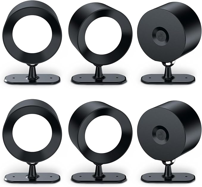 AOMEES Wall Lights Battery Operated Wall Sconce, 3 Color Temperatures & 3 Brightness Levels & Remote and Touch 360°Rotation, Mounted Cordless Lamp Magnetic Rechargeable Led Lights for Bedroom 6pcs