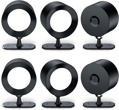 AOMEES Wall Lights Battery Operated Wall Sconce, 3 Color Temperatures & 3 Brightness Levels & Remote and Touch 360°Rotation, Mounted Cordless Lamp Magnetic Rechargeable Led Lights for Bedroom 6pcs