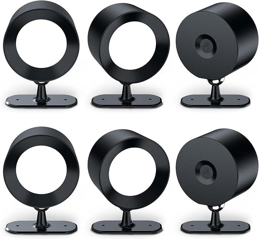 AOMEES Wall Lights Battery Operated Wall Sconce, 3 Color Temperatures & 3 Brightness Levels & Remote and Touch 360°Rotation, Mounted Cordless Lamp Magnetic Rechargeable Led Lights for Bedroom 6pcs