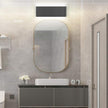 Aipsun 15.8in Black Modern Vanity Light Up and Down LED Vanity Light for Bathroom Wall Lighting Fixtures (White Light 5000K)