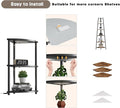 2-Pack Under Shelf Lighting for 3 Tier Corner Shelf Stand,Ultra-Bright 10 Dimmable Slim Stick on Lights,3-Color Timer 3/9/12H,Decor Lights for Living Room, Bedroom,Kitchen Storage Display Rack