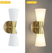 Wall Sconces Set of 2 for Bathroom, Modern Indoor Vanity Light Fixtures 13