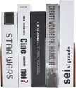 Pandapark Wood Bookends,Non-Skid Bookend for Shelves,Heavy Duty Bookends,Book Stand for Books/CDs,1 Pair