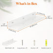Lifewit Floating Shelves for Bathroom, 14