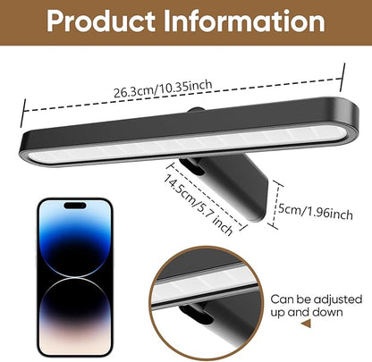 Battery Operated Picture Lights for Wall,6500mah Rechargeable Picture Light with Remote,Wireless Painting Lights 3 Color Temperature Dimmable,LED Art Light for Frame Artwork Portrait Dartboard.