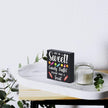 Funny Christmas Candy Buffet Wooden Box Sign Plaque Life is Sweet Candy Buffet Please Take a Treat Wood Box Sign Rustic Art Home Shelf Desk Decor 5 X 5 Inches
