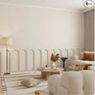 6 Set 36 x 12in Arch MDF Wall Molding Kit Pre Cut Arch Wainscoting Panels Board and Batten Wall Panel Paintable Accent Kit for DIY Kitchen Bedroom Living Room Home Decor