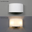 Yosoan 2-Light White Fabric Boho Wall Sconce Indoor Hallway Light Fixture, Dual Vintage Industrial Aged Hardwired Sconces Wall Lighting Semicircle Textile Shade for Bedroom Living Room Corridor Study