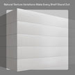 BAOBAB WORKSHOP Solid Wood Floating Shelves for Wall 36 Inches Long, Heavy Duty Wall Shelf for Bedroom 36 Inch Large, Real Wooden Bathroom Shelf Kitchen Rustic, White Finish, 36W × 6.7D, Set of 2