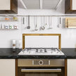 Bamboo Over the Stove Spice Shelf for Kitchen Storage, 31.5