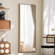 BEAUTYPEAK Full Length Mirror with Stand, 56