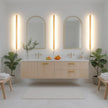 Modern Plug in Long Wall Sconce, 39
