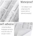 Cohoo Home Brick Wallpaper Peel and Stick Contact Paper 120inL 18inW Faux 3D Brick Contact Paper for Wall White Gray Self Adhesive Removable Wallpaper Backsplash Bedroom Wall Sticky Waterproof Thick