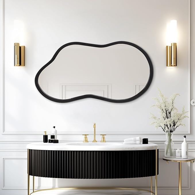 AAZZKANG Large Irregular Wall Mirror 26