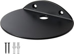 Small Wall Shelf,3.0mm Aluminum Alloy Small Floating Shelf,for Bathroom, Bedroom, Living Room, Kitchen,Office(Black 4.7 in)