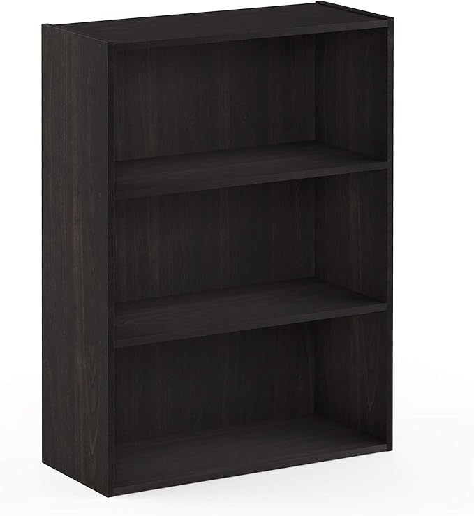 Furinno PASIR Book Shelf, 3-Tier Bookshelf, Bookcase, 9.7