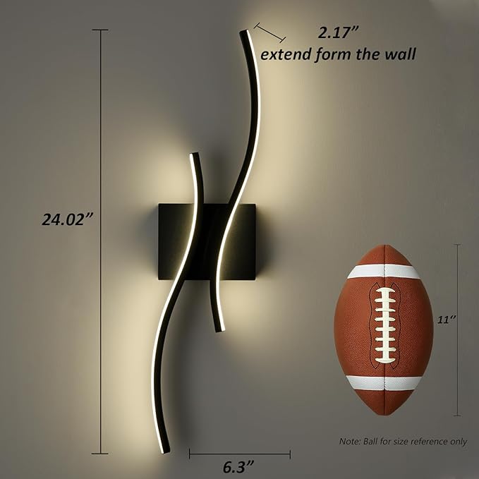 Modern Led Sconce Wall Lighting Indoor 24