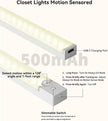 Under Cabinet Lighting 12 Inch 3-Pack, Rechargeable Motion Sensor Light Indoor, Dimmable 3 Color Temps Closet Lights Battery Operated, Stick Wireless Under Counter Lights for Kitchen, Stairs
