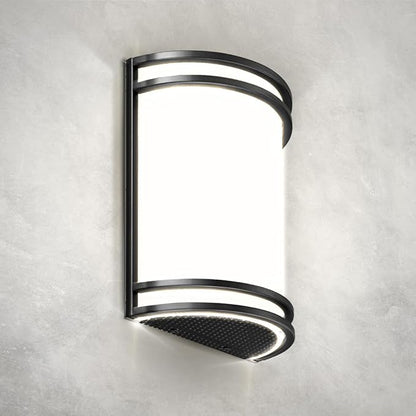 ASD LED Indoor Wall Mount Light Fixture - 10 Inch 15W Modern Interior Matte Black Dimmable Wall Sconce Light - ETL 3000K 4000K 5000K Adjustable - Hallway, Bedroom LED Wall Lights