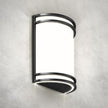 ASD LED Indoor Wall Mount Light Fixture - 10 Inch 15W Modern Interior Matte Black Dimmable Wall Sconce Light - ETL 3000K 4000K 5000K Adjustable - Hallway, Bedroom LED Wall Lights