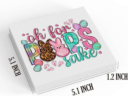 Rustic Easter Decor Peeps Decorations Easter Table Decor Wooden Box Sign for Home Office Bedroom Living Room Desk Shelves