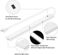 Under Cabinet Light 16 Inch Plug in 110VAC. Hand Wave Activated. 8W LED Light Bar. Bright but Dimmable. Light Color Adjustable. For Kitchen Under Cabinets, Counter, Over Sink Closet Workbench