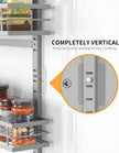 Moforoco Grey 9-Tier Over The Door Pantry Organizer, Pantry Organization and Storage, Black Hanging Basket Wall Spice Rack Seasoning Shelves
