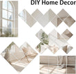 Vlush Home Gym Mirror Tiles 11'' x 11'' x 8PCS Full Body Mirror Full Length & Wall Mounted Mirrors Decorative for Home Gym, Door, Bedroom & Bathroom