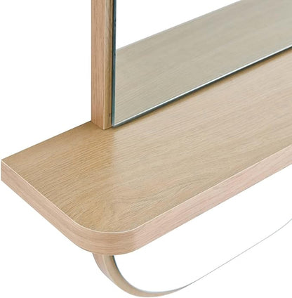 Modway EEI-6349-OAK Solstice Mirror, Oak