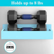 4 Pack Magnetic Spice Storage Rack Organizer for Refrigerator and Oven, Blue Fridge Organizers and Storage