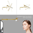 Plug in Picture Lights for Wall, 16 inch Dimmable LED Art Light with Remote, 3 Colour Temperature Gallery Painting Wall Light for Picture Display Dartboard Art Work (Gold)