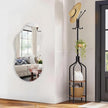 JJUUYOU Mirrors for Wall Metal Framed Decorative Irregular Large Mirrors 20