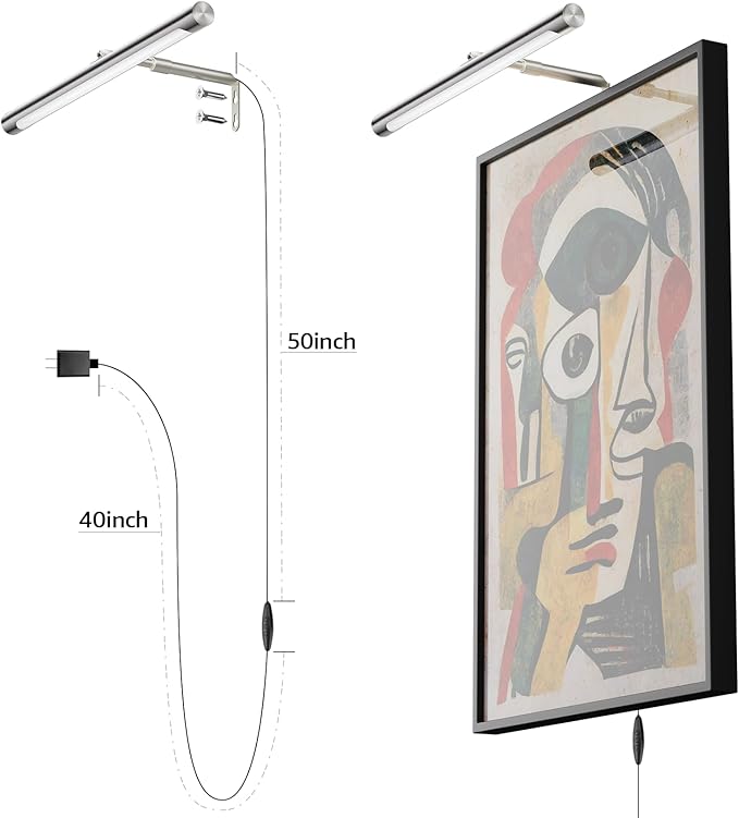 Picture Lights for Paintings Plug in, 16