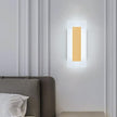 LMQNINE Modern LED Acrylic Gold Wall Sconce White Light 6000K for Bedroom Corridor Stairs Bathroom Indoor Lighting Fixture Lamps Home Room Decor (2- Pack)…