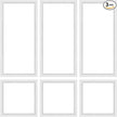 3 Set Peel and Stick Wall Molding Kit,Pre-Cut Wall Panels for Interior Wall Decor,Premade Wainscoting Panels Peel and Stick,Accent Wall Panel for Living Room Bedroom Decor