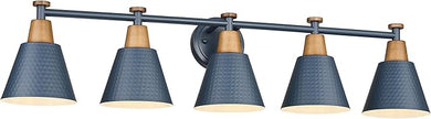 FEMILA 5 Light Bathroom Vanity Light, 37.4