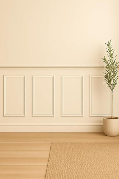 Ekena Millwork PNL12X24AS-01 12"W x 24"H x 1/2"P Ashford Molded Classic Wainscot Wall Panel