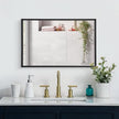 AAZZKANG Large Mirrors for Wall Black 28