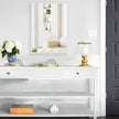 AAZZKANG Large Wall Mirror White Framed Mirrors 28