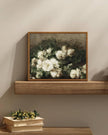 InSimSea Framed Canvas Wall Art Vintage Decor, Flower Prints Room Wall Decor, Botanical Prints Wall Art for Living Room Decorations, Rustic Artwork for Bathroom Bedroom, 9