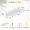 Lifewit Floating Shelves for Bathroom, 15