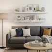 Vivelove 24/36/48/55 Inch Floating Shelves for Wall, 12 Deep Shelves for Room Wall Mounted, 2