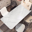 Glossy Marble Paper Granite Gray/White Wallpaper Peel and Stick Wallpaper Self Adhesive Removable Wallpapers 15.8″ ×393″ Waterproof Countertop Paper for Cabinet Countertop Furniture Kitchen Viny Film